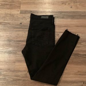 AG black denim